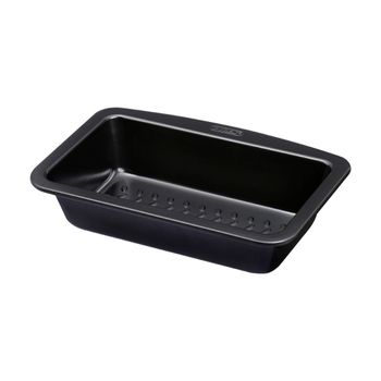 Molde cake acero negro 24 cm