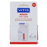 dentaid vitis cinta dental con cera 50 m