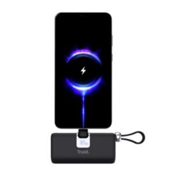 Power Bank Trust Pacto 5000 mAh carga rápida USB-C