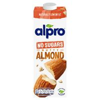 alpro almond unsweetened