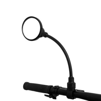 BENGGUO 1/2 Piezas Espejo Retrovisor Ajustable HD de Bicicleta 360 Grados Ajustable de Gran Angular Resistente a los Imp