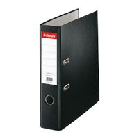esselte 220230 carpeta archivador a4 carton negro 75mm