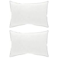 almohada 2 pcs 60 x 70 cm lana australiana blanco vidaxl