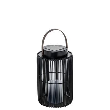 Lampara Sobremesa Solar Negro