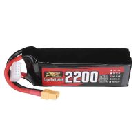 bateria zop power 148v 2200mah 120c 4s lipo con conector xt60 y adaptador para dron rc