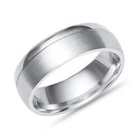 anillo de plata 925 de alta calidad parcialmente mateado