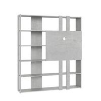 estanteria kato l con soporte tv cemento