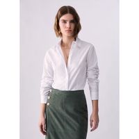 liu jo camisa camisa en popelina para mujer
