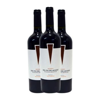 Fin Del Mundo Vino Tinto Mendoza Reserva 75 Cl 14.5% Vol. (pack De 3 Unidades)