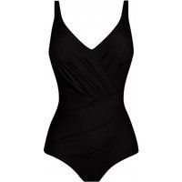 body underwired pleated front multiway control swimsuit