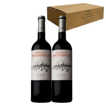 Bosque De Matasnos Etiqueta Blanca - Pack 2 Botellas 75 Cl - 8% Vol.