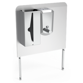 Conjunto Peto, Jabonera Inox Y Dispensador Tissues Para Lavamanos Autónomo