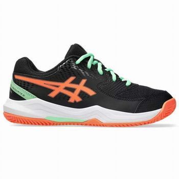 Zapatillas Asics Gel Dedicate 8 Padel Gs Negro Coral Junior
