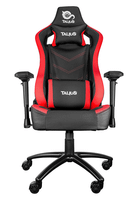 silla gamer talius vulture negraroja butterfly 4d base metwal ruedas nylon