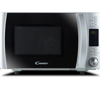 CMXW22DS-UK Compact Solo Microwave ? Silver, Silver