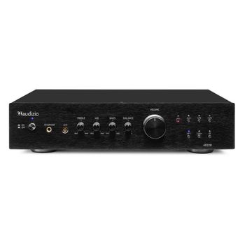 Amplificador Estéreo AUDIZIO AD220 2x200W RMS Bluetooth 5.0 Wi-Fi Subwoofer Control Remoto