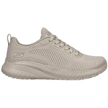 Skechers Deportivas Moda DEPORTIVA BOBS SQUAD CHAOS FACE OFF BEIG para mujer