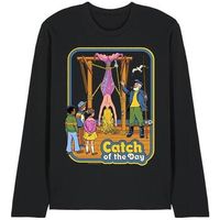 steven rhodes camiseta manga larga catch of the day para mujer