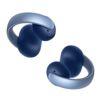 Auriculares Soundcore AeroClip inalámbricos Bluetooth para llamadas, música y deporte, control táctil, color azul