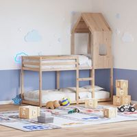 cama individual  cama para adultos  cama litera sin colchon madera maciza de pino 90x200 cm cfw6469943