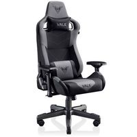 silla gaming tela valk gaia negro onix - reclinable reposabrazos 4d