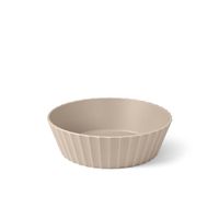 cuenco polipropileno taupe mate diam 20cm