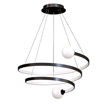 Lámpara Colgante Lhj029-cp Black Black