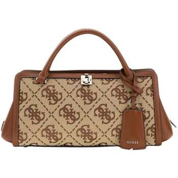 Guess Bolso de mano Bolso de mano Audrey Petit Monogramme Logo Latte para mujer