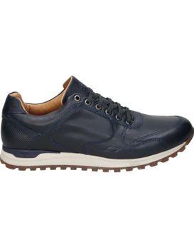 Zapato De Piel Kangaroos 953-14 En Azul Marino 44