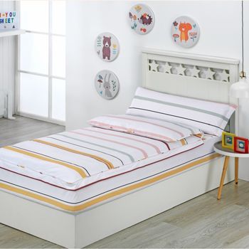 Saco Nórdico Ajustable Con Cremallera - Relleno Incluido - Cama 90 Y Cama 105 - Oekotex Color Color D Talla Cama 105