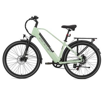 Bicicleta Eléctrica Híbrida Bekup V2, Cuadro De 26