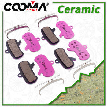 4 pares de pastillas de freno de disco para bicicleta, compatibles con todas las series de pinzas SRAM Maven, clase Elite, de cerámica.