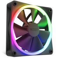 nzxt f120 ventilador suplementario rgb 120mm negro