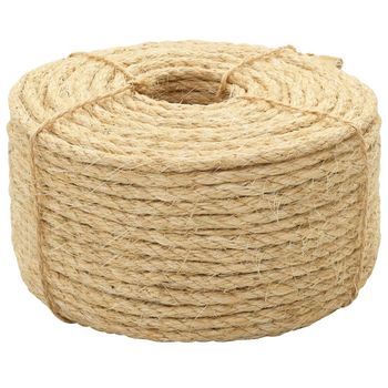 Cuerda 100% Sisal 6 Mm 500 M Vidaxl