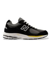 new balance para hombre u2002rv1li zapatillas de piel 2002r negro 49 plano ante cordones casual