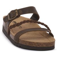 bioline sandalias 3516 marrone para mujer