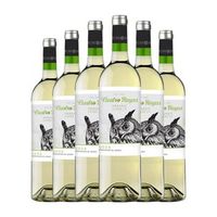 cuatro rayas vino blanco rueda joven 75 cl 135 vol pack de 6 unidades