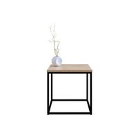 mesa de cafe germantown 106 aglomerado laminado angular 40x40x40cm