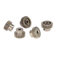 conjunto de 5 piezas de pinones de motor de 48dp 21t 22t 23t 24t 25t para coches de radiocontrol escala 110 con motor d