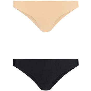 Bye Bra Tangas Paquete brasileño x2 Invisible Adiós Bra para mujer