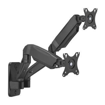 Aisens Soporte de Pared Pro Contrapeso Giratorio e Inclinable para Monitor/TV 2 Brazos 9Kg 17-32