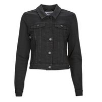 noisy may cazadora vaquera nmdebra ls black denim jacket noos para mujer