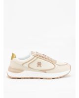 de tommy hilfiger zapatillas casual fashion runner lthr beige