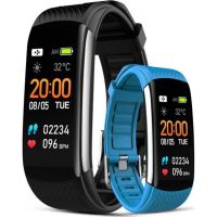 pulsera de actividad giewont gw200 bluetooth ip67 pulsometro pulsioximetro negro 5 dias