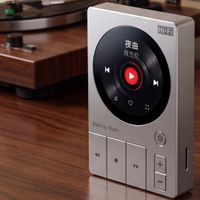 reproductor mp3 hi-fi bf30 con dac ess9018 dsd256 bluetooth botones tipo piano pantalla con diseno lp capacidad de hasta 256gb para audiofilos