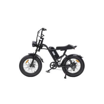 Rush Horse V1 Bicicleta Eléctrica - Motor 750w Batería 48v 15ah Neumáticos De 20 Pulgadas Suspensión Doble - Negro