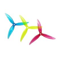 2 pares  6 pares hqprop flowerpig r295 51 pulgadas helice de policarbonato de 3 hojas eje de 5 mm para drones de carr