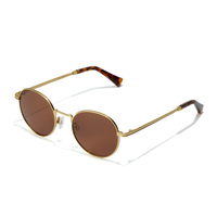 gafas de sol hawkers moma - polarized gold havana