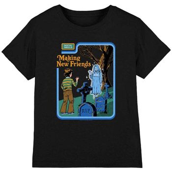 Steven Rhodes Camiseta Making New Friends para niño