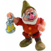figura enanito doc con farol blancanieves y los siete enanitos disney 55 cms